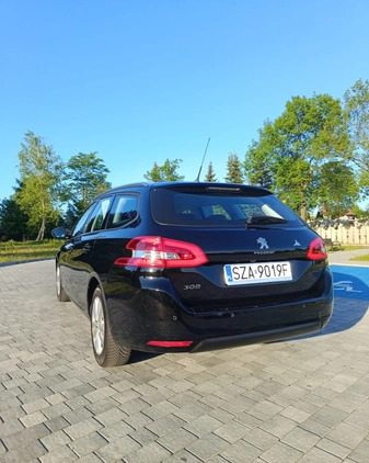 Peugeot 308 cena 49499 przebieg: 150000, rok produkcji 2019 z Głuszyca małe 781